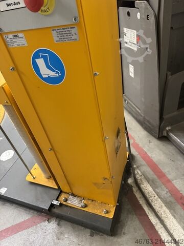 Palettenwickler offener Drehteller Jungheinrich Ameise Superstretch 152 30 GV mas3Ph