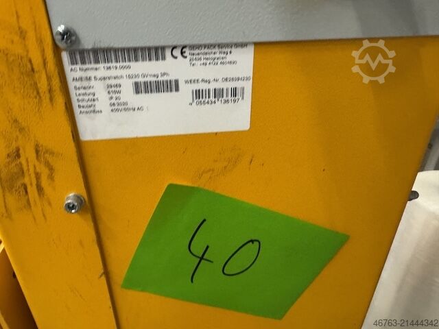 Palettenwickler offener Drehteller Jungheinrich Ameise Superstretch 152 30 GV mas3Ph