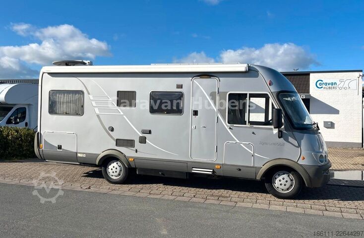 Integriertes Wohnmobil HYMER/ERIBA B 614 - Festbett- Klima -  - Solar -
