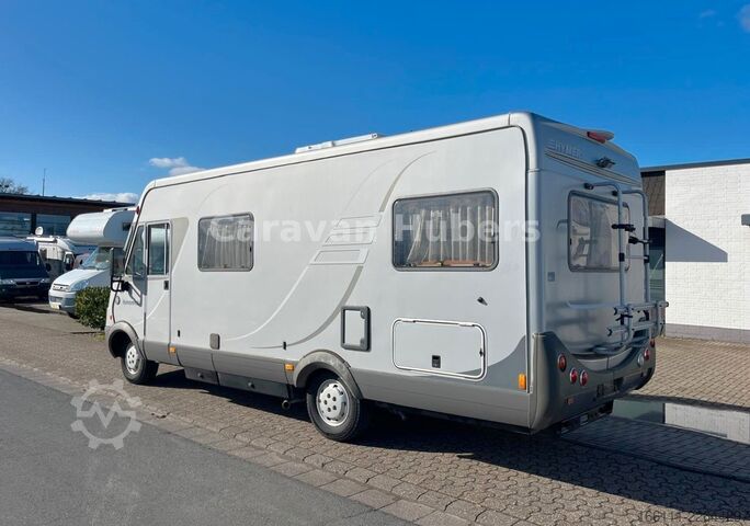 Integriertes Wohnmobil HYMER/ERIBA B 614 - Festbett- Klima -  - Solar -
