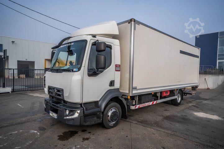 Box body RENAULT D12 210 DXI + DHOLLANDIA