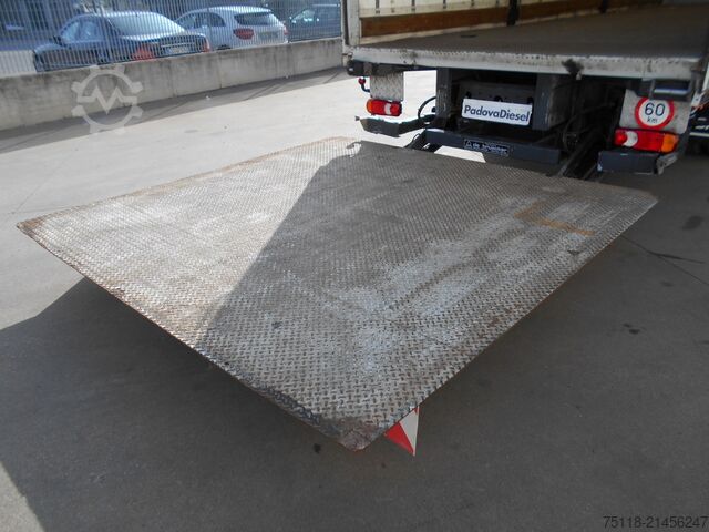 Flatbed truck with tarp Iveco EUROCARGO 160.250 - CENTINA + SPONDA