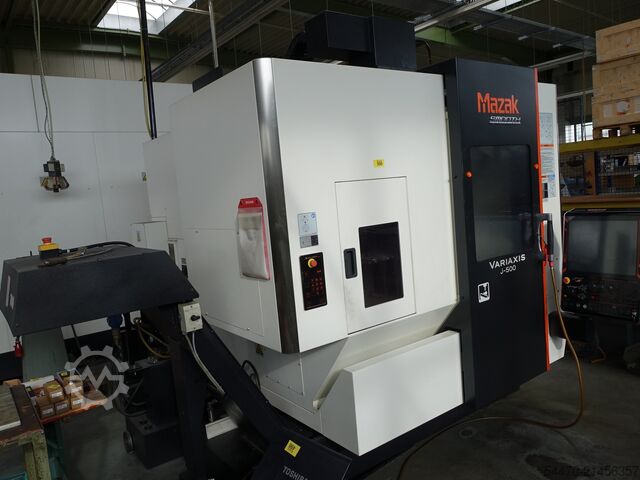5-axis machining center MAZAK VARIAXIS J-500