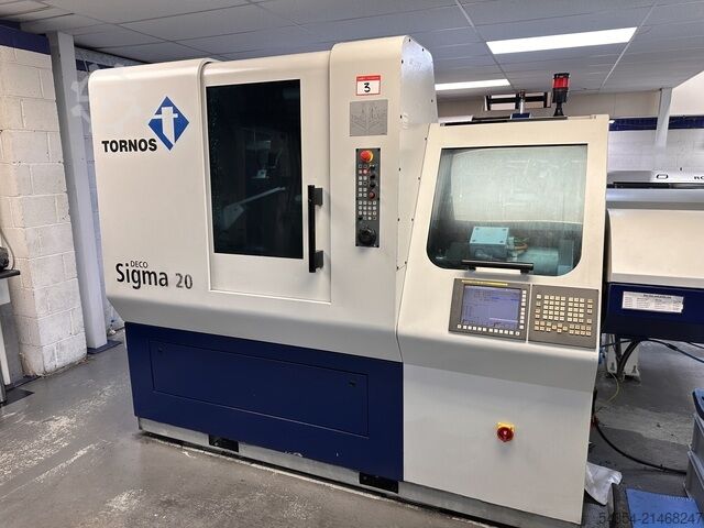 Sliding Head Lathe Tornos Deco Sigma 20