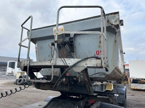 Tipper semitrailer SCHWARZMüLLER KIPPMULDE 25M³, SAF, PODEST, HYVA
