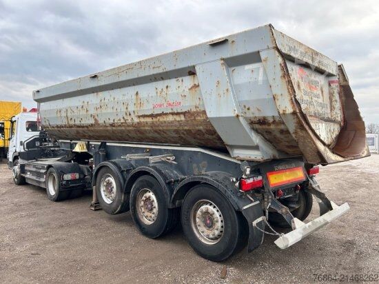 Tipper semitrailer SCHWARZMüLLER KIPPMULDE 25M³, SAF, PODEST, HYVA