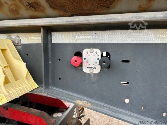 Tipper semitrailer SCHWARZMüLLER KIPPMULDE 25M³, SAF, PODEST, HYVA