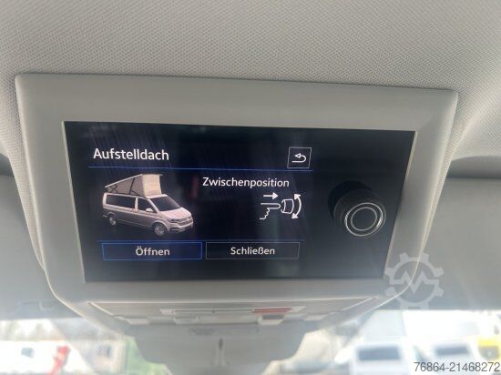 Container VW T6.1 MULTIVAN CALIFORNIA OCEAN TEILINTEGRIERT, AHV, AUFSTELLDACH