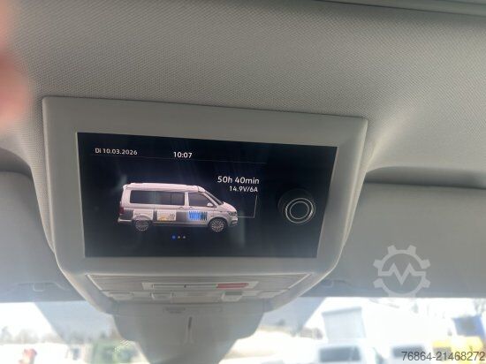 Container VW T6.1 MULTIVAN CALIFORNIA OCEAN TEILINTEGRIERT, AHV, AUFSTELLDACH