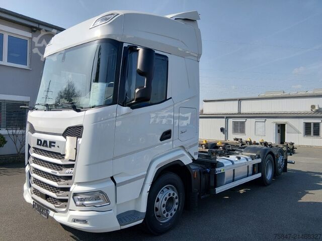 Swap body truck DAF XF 480 FAN SDG 7,45/7,82 Lenkachse A3