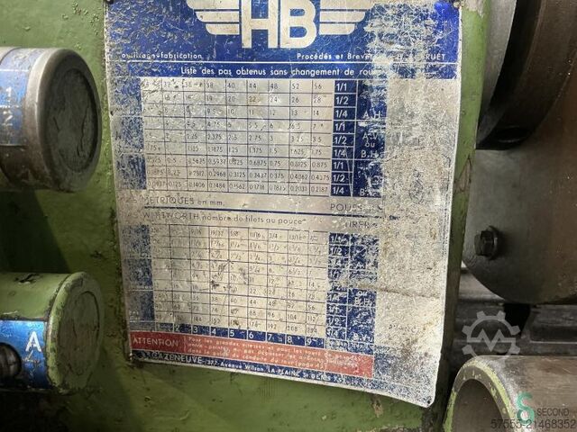 Horizontal lathes  Cazeneuve HB725x1600mm Cazeneuve HB725x1600mm