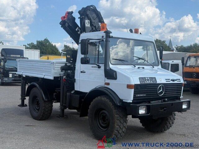 LKW mit Pritsche (offen) Unimog U1450 Atlas 105.1 Fernbedieung 5t. Traglast 1.Hd