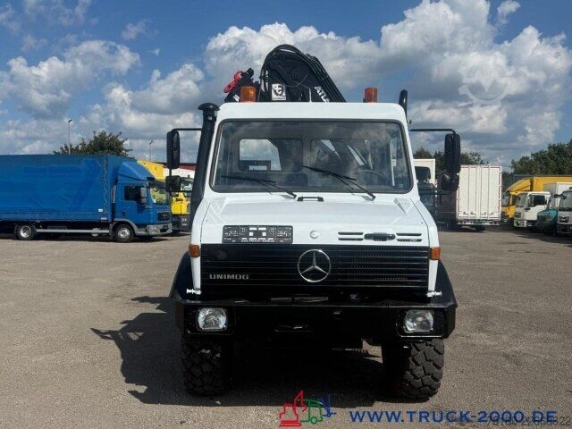 LKW mit Pritsche (offen) Unimog U1450 Atlas 105.1 Fernbedieung 5t. Traglast 1.Hd