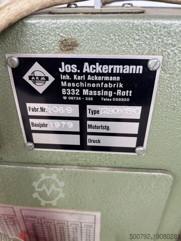 Drechselmaschine / Drehbank Jos. Ackermann T280x1350