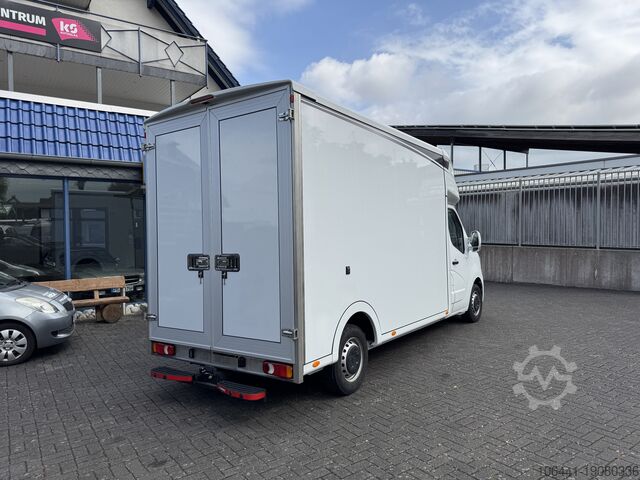 Transporter with suitcase Renault Master RED Koffer Portaltüren