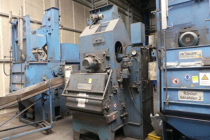 USF Wheelabrator T83 Raupenstrahlanlage USF Wheelabrator T83
