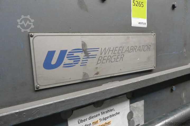 USF Wheelabrator T83 Raupenstrahlanlage USF Wheelabrator T83