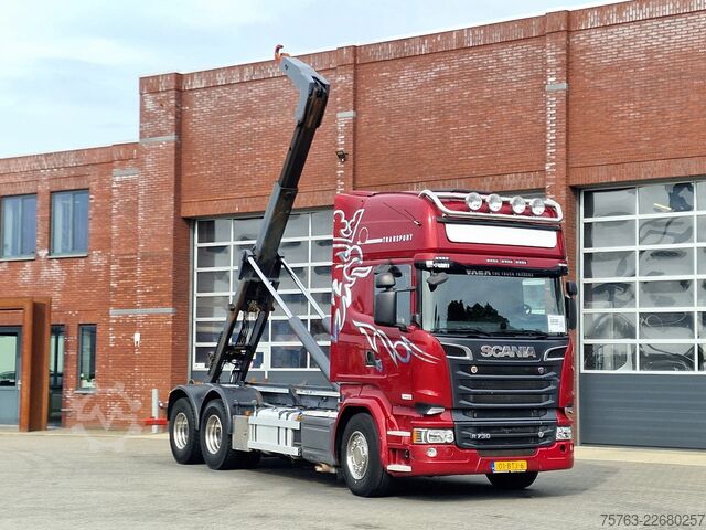 Hakenarmsystem Scania R730 Topline 6x4 - 25t Mobas hooklift - Retarde...