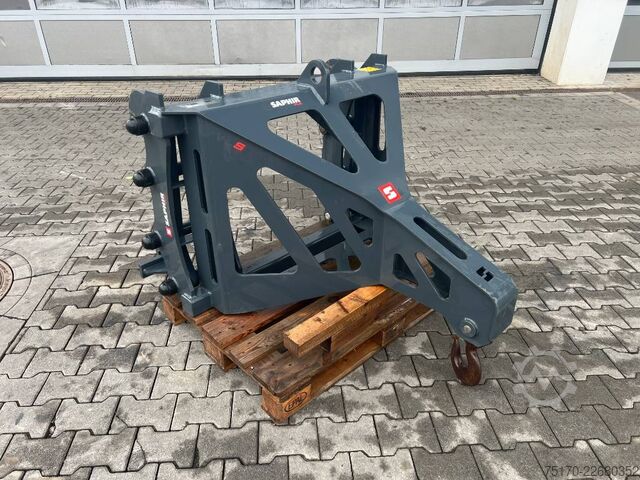 Saphir Lasthaken / JCB Q-Fit Aufnahme / 1.500 kg / 2022 Saphir Lasthaken / JCB Q-Fit Aufnahme / 1.500 kg / 2022