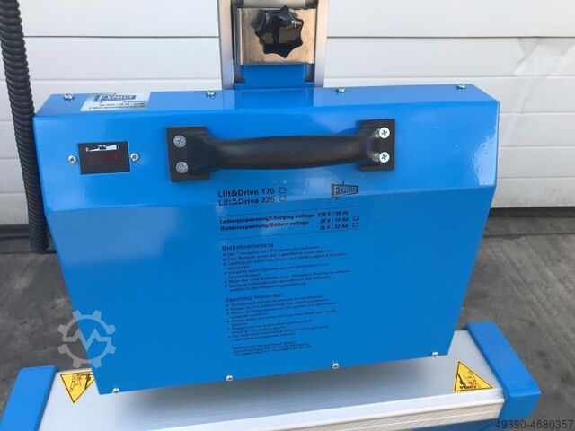 Elektro Ladelift - Gehstapler, Deichselstapler; für die ergonomische Handhabung kleiner Lasten, Gehs EXPRESSO Lift & Drive 175 (lift2move)