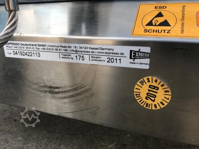 Elektro Ladelift - Gehstapler, Deichselstapler; für die ergonomische Handhabung kleiner Lasten, Gehs EXPRESSO Lift & Drive 175 (lift2move)