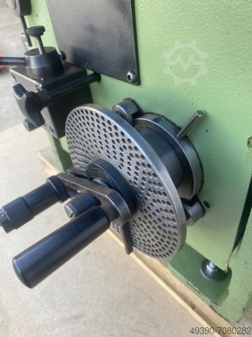 Universal swivel-tilt-rotary table; universal tool milling machine accessory table, swivel table, ti vermutlich DECKEL 