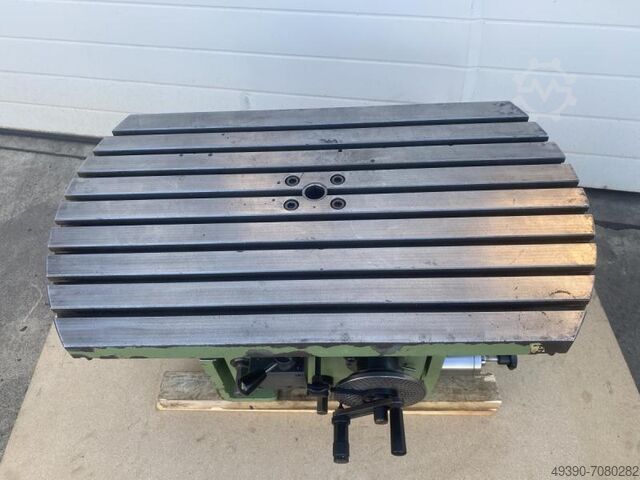 Universal swivel-tilt-rotary table; universal tool milling machine accessory table, swivel table, ti vermutlich DECKEL 