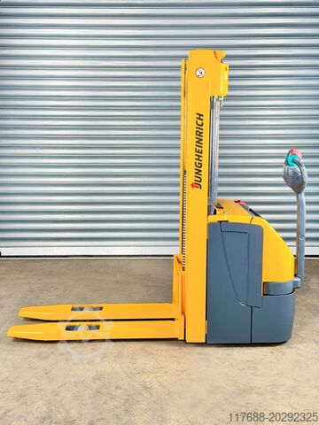 High lift truck pedestrian Jungheinrich EJC 216 - Service Neu - 4.242Std. - Batterie 80%