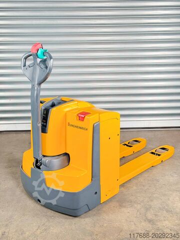 Low lift truck pedestrian Jungheinrich EJE 118. - Service Neu - nur 2287 Std-Batterie 90%