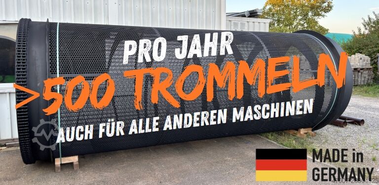 Siebtrommel passend zu Doppstadt SM620 MADE IN GERMANY Siebtrommel SM620 / QV20mm / t=8mm