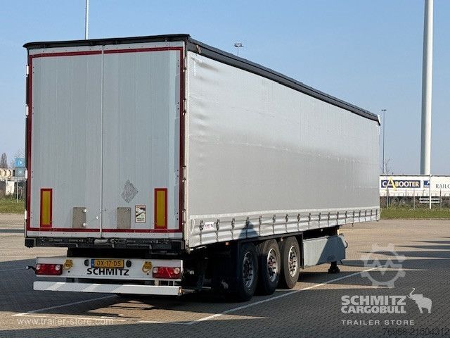 Auflieger mit Pritsche & Plane Schmitz Cargobull Curtainsider Standard