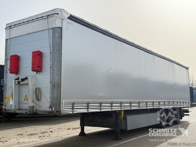 Auflieger mit Pritsche & Plane Schmitz Cargobull Curtainsider Standard