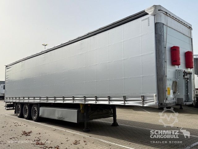 Auflieger mit Pritsche & Plane Schmitz Cargobull Curtainsider Standard
