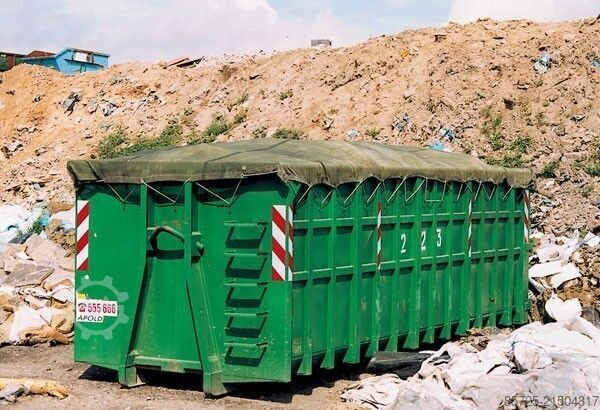 Container  Fijnmazig aanhangernet