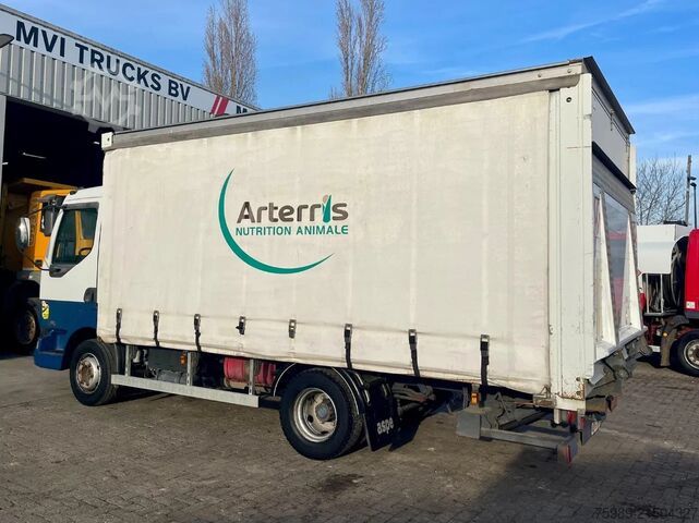 Schiebeplane Renault Midlum 180 11,9t  Manual.  490026 km, MOT 02-04...