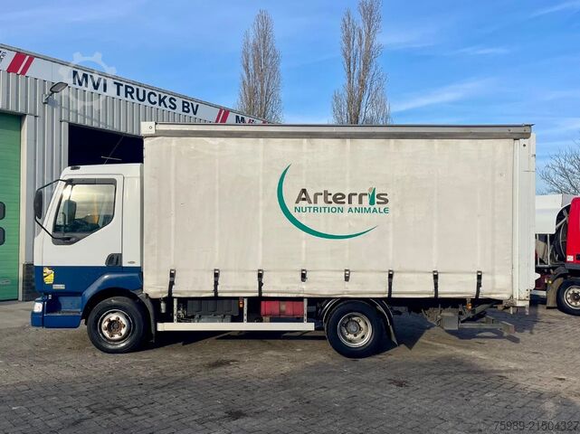 Schiebeplane Renault Midlum 180 11,9t  Manual.  490026 km, MOT 02-04...