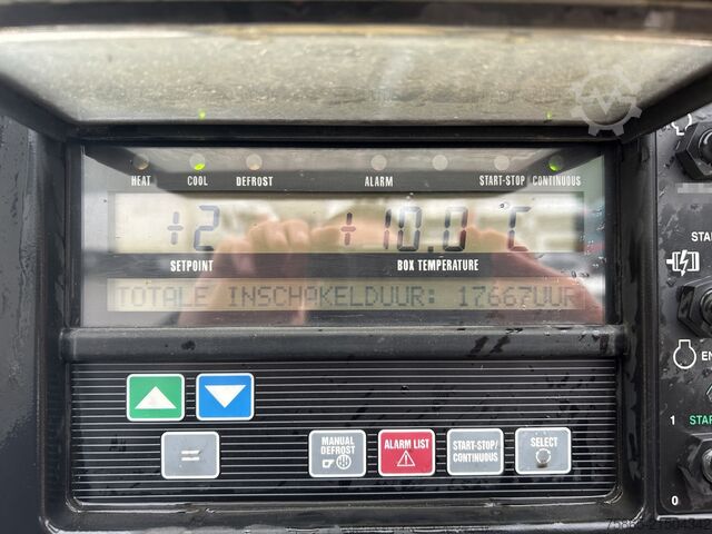 Refrigerated/freezer transport SOR Iberica SOR-S3E / Carrier Vector 1550 / Frigo / Loadlif...