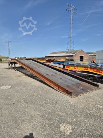 TVH 8-Tonnen-Verladerampe Tvh 8ton laadbrug