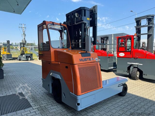 4-way forklift Hubtex DQ45 G //LPG//Triple//Only 1116 hours !
