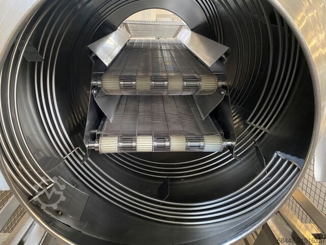 Kontinuierliche Panieranlage FED Drum Coater, Type Crumb breader