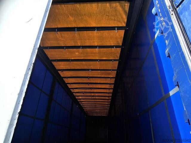 Curtain sided KRONE SD -SLIDING ROOF - KRONE/VALX AXLES - DUTCH TRA...