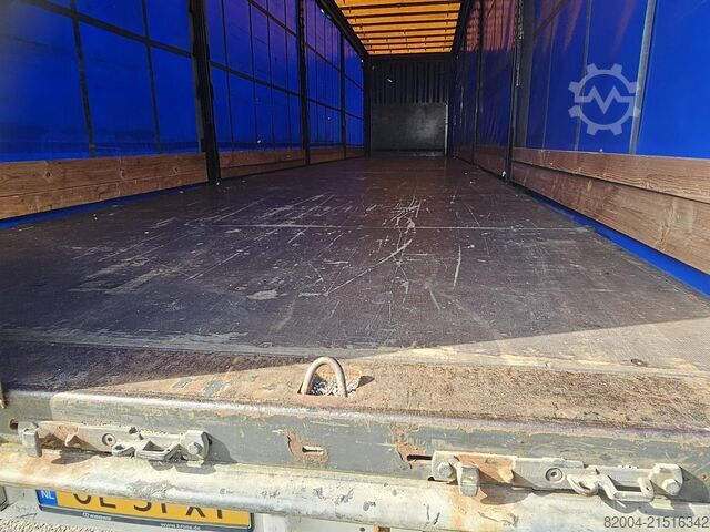 Curtain sided KRONE SD -SLIDING ROOF - KRONE/VALX AXLES - DUTCH TRA...