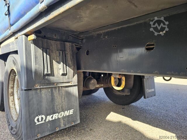 Curtain sided KRONE SD -SLIDING ROOF - KRONE/VALX AXLES - DUTCH TRA...