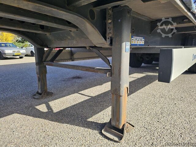Curtain sided KRONE SD -SLIDING ROOF - KRONE/VALX AXLES - DUTCH TRA...