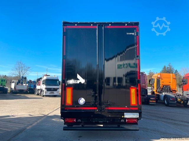 Walking floor semitrailer STAS 91m³ Schubboden/Aluchassis/10mm Boden/Auch Miete