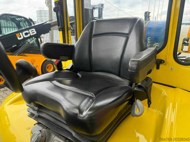4-wheel forklift Hyster H 5.0FT/Positioner+sideshift/ 3662 hours