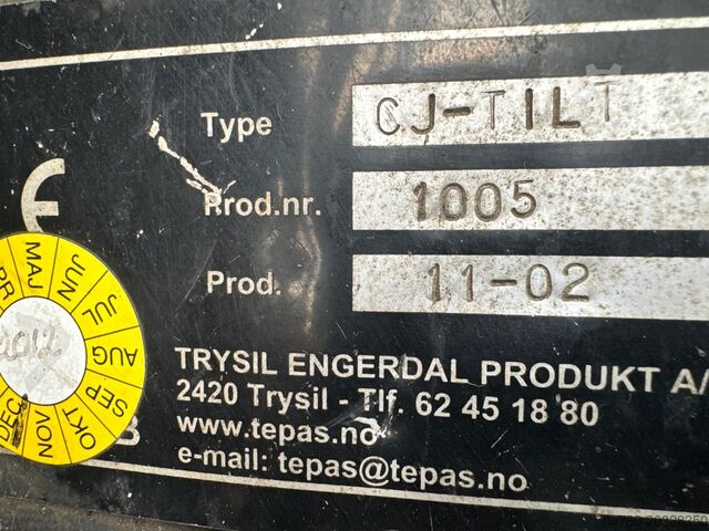 4-wheel forklift Jungheinrich DFG45/Positioner+sideshift/Air condition