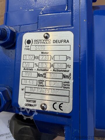 Bernard Controls DEUFRA Typ SQ10 Bernard Controls DEUFRA typ SQ10 Bernard Controls DEUFRA typ SQ10