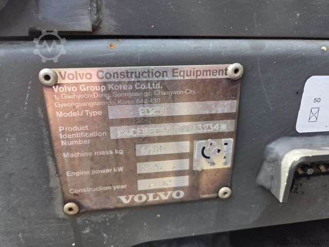 Minibagger VOLVO ECR58 2xLöffel Lehnhoff MS03