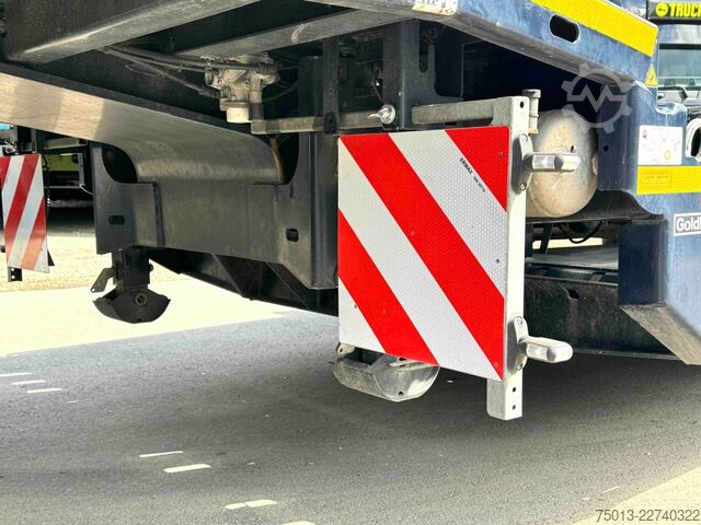 Tieflader-Sattelauflieger GOLDHOFER Tele, Radmulden, Baggerstielmulde, MIETEN?
